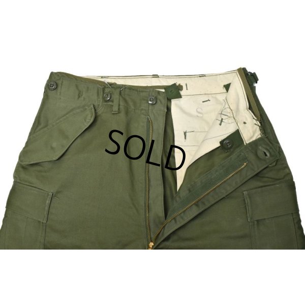 画像4: 【ほぼ未使用!!】【50's】U.S.ARMY【米軍実物】【M-51】【フィールドトラウザーズ】【フィールドパンツ】【カーゴパンツ】【S-Long】