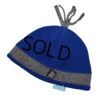 90's~【USA製】【CHUCK ROAST】チャックロースト【青×グレー】【フリースキャップ】【サイズＭ】 