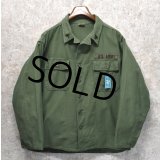 【60's】【米軍実物】【ビンテージ】【OG107】平ボタン【ユーティリティシャツ】【サイズＬ】 