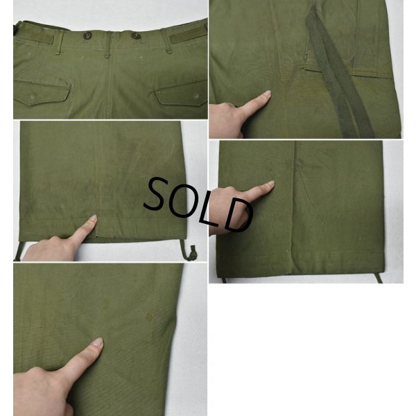 画像5: 50's ビンテージ【米軍実物】【U.S.ARMY】【M-51】【フィールドパンツ】【カーゴパンツ】【M-SHORT】