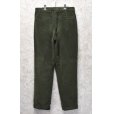 画像3: 【ブルックスブラザーズ】brooksbrothers【緑】【２タックコーデュロイスラックス】コーデュロイパンツ【34X32】<br> (3)