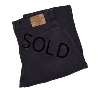 【ビンテージ】【90's】USA製【LEVI'S】【リーバイス５４５】545【黒】【デニムパンツ】ブラックデニム【38ｘ29】 