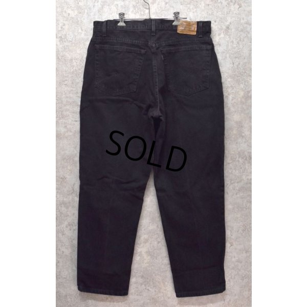 画像5: 【ビンテージ】【90's】USA製【LEVI'S】【リーバイス５４５】545【黒】【デニムパンツ】ブラックデニム【38ｘ29】 