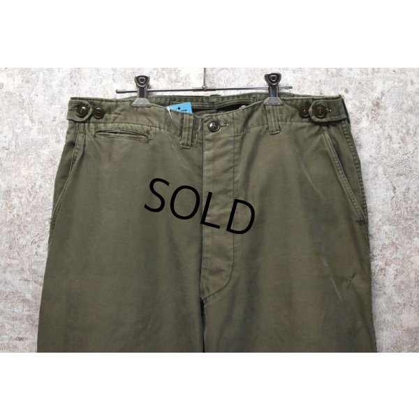 画像5: 40's【ビンテージ】【米軍実物】U.S.ARMY【M43】フィールドパンツ【フィールドトラウザーズ】【W37程度】
