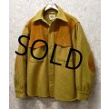 【70's~】【ビンテージ】【ウールリッチ】【Woolrich】【茶色×マスタードイエロー】【ウールｘスエード】【シャツジャケット】【サイズ ＸＬ】  