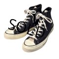 【新品未使用】【コンバース】converse【CT70】【黒×黒デニム地切り替え】【チャックテイラー】【ハイカット】【サイズ9】 