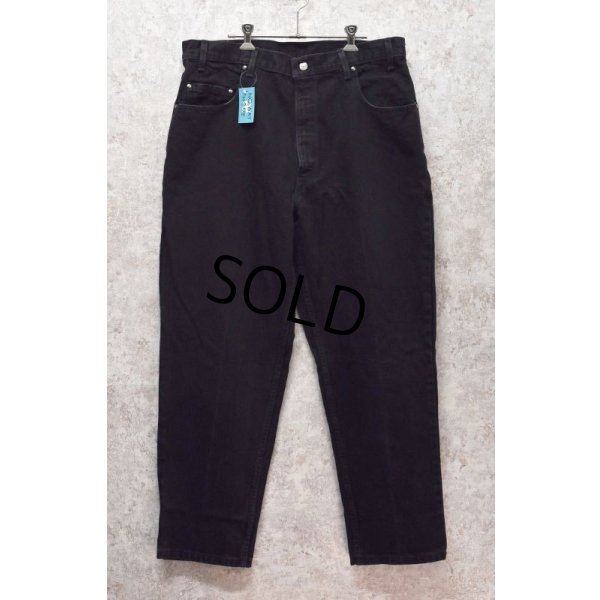 画像3: 【ビンテージ】【90's】USA製【LEVI'S】【リーバイス５４５】545【黒】【デニムパンツ】ブラックデニム【38ｘ29】 