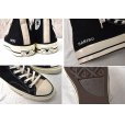 画像2: 【新品未使用】【コンバース】converse【CT70】【黒×黒デニム地切り替え】【チャックテイラー】【ハイカット】【サイズ9】<br> (2)