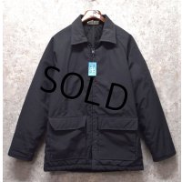 程度良好!! 90's~【USA製】【ビンテージ】【UNITOG】【ユニトグ】【チャコールグレー】【中綿入りジャケット】【サイズS-R】  