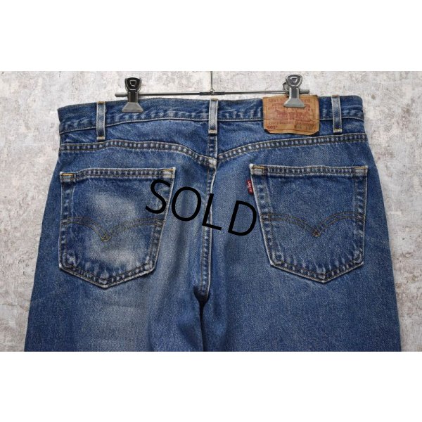 画像6: 90’s~【USA製】【ビンテージ】【LEVI'S】【リーバイス】【505】【デニムパンツ】【36×32】
