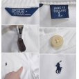 画像2: オールド【ラルフローレン】【POLO RALPH LAUREN】【ホワイト】【ブルゾン】スウィングトップ【サイズＬ】<br> (2)