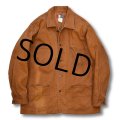 90's~【ビンテージ】【JORDACHE AMERICA】ブラウン 【コットンジャケット】カバーオール【サイズXL】 