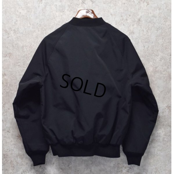 画像3: 【デッドストック】【ＵＳＡ製】【ビンテージ】ブラウアー【Blauer】黒【中綿入り】【ブルゾン】【サイズＭ40-42】 