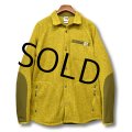 程度良好!!【ノースフェイス】【the north face】【黄色】マーブルイエロー【フリースジャケット】フリースシャツ【サイズＸＬ】 