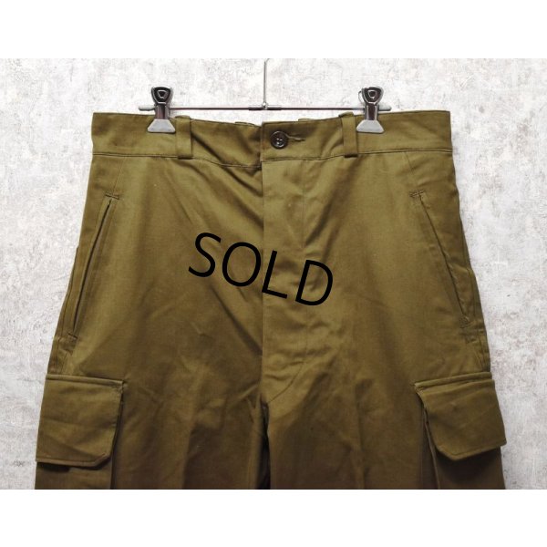 画像3: 【50'ｓ】デッドストック【ビンテージ】【フランス軍】【フレンチアーミー】【M-47後期】【HBT】【フィールドトラウザーズ】【カーゴパンツ】【サイズ３２】 