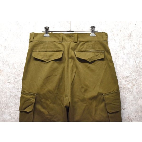 画像5: 【50'ｓ】デッドストック【ビンテージ】【フランス軍】【フレンチアーミー】【M-47後期】【HBT】【フィールドトラウザーズ】【カーゴパンツ】【サイズ３２】 