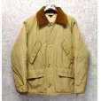 画像1: 【70’s】ビンテージ【ウールリッチ】WOOLRICH【襟コーデュロイ】【ベージュ】【ダウンジャケット】【サイズM】<br> (1)