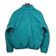 画像3: メンズサイズ!! 90's~ USA製【ビンテージ】【ＬＬビーン】【L.L.bean】【エメラルド×バイオレット】【フリース】【スナップＴ】サイズＬ<br> (3)