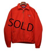 ほぼ未使用!!【POLO SPORTS】【ポロスポーツ】POLO RALPH LAUREN【赤】フリースブルゾン【ブルゾン】【サイズＬ】 