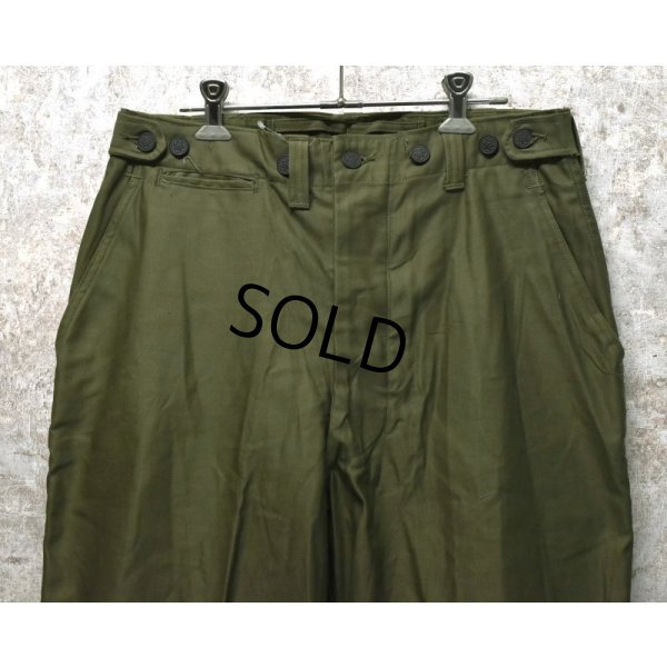 画像6: 【デッドストック】40's【ビンテージ】【米軍実物】U.S.ARMY【M43】【13スターボタン】フィールドパンツ【フィールドトラウザーズ】【32×30】 