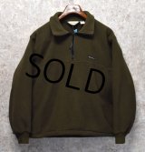 【ビンテージ】Eddie Bauer【エディーバウアー】ポーラテック【こげ茶】ハーフジップフリース【フリースジャケット】【サイズＳ】 