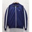 画像1: 程度良好!! ビンテージ 【フレッドペリー】Fred Perry【紺】ジャージ【トラックジャケット】【トラックジャージ】ポルトガル製【サイズL】<br> (1)