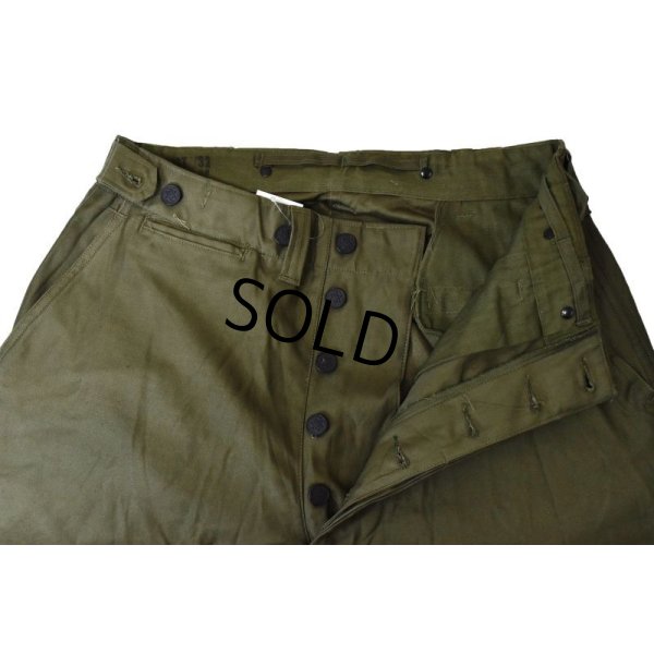 画像4: 【デッドストック】40's【ビンテージ】【米軍実物】U.S.ARMY【M43】【13スターボタン】フィールドパンツ【フィールドトラウザーズ】【32×30】 