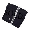 ビンテージ【UMBRO】【アンブロ】【黒×サイドロゴライン】【ジャージパンツ】【サイズXL】 