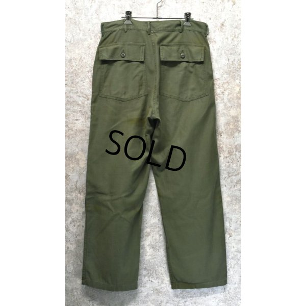 画像5: 【60's】【米軍実物】【ビンテージ】OG107【ベイカーパンツ】UFOボタン【ユーティリティパンツ】【W34程度】