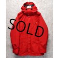 90’s~【ビンテージ】USA製【The north face】【ザ ノースフェイス】【赤ｘグレー】【ゴアテックスジャケット】【サイズＸＬ】 