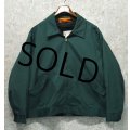 90's~【ビンテージ】【USA製】【程度良好‼】【ビンテージ】【緑】【中綿入りライナー付き】【ワークジャケット】【ジップアップブルゾン】【サイズXXL】 