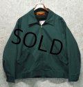 90's~【ビンテージ】【USA製】【程度良好‼】【ビンテージ】【緑】【中綿入りライナー付き】【ワークジャケット】【ジップアップブルゾン】【サイズXXL】 