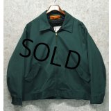 90's~【ビンテージ】【USA製】【程度良好‼】【ビンテージ】【緑】【中綿入りライナー付き】【ワークジャケット】【ジップアップブルゾン】【サイズXXL】 