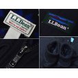 画像2: 90's【ビンテージ】L.L.Bean【ＬＬビーン】【黒×ネイティブ柄】【フリース裏地】【ウォームアップジャケット】<br> (2)