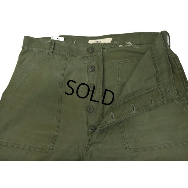 画像4: 【60's】【米軍実物】【ビンテージ】OG107【ベイカーパンツ】UFOボタン【ユーティリティパンツ】【W34程度】