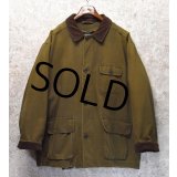 【Ｊクルー】【J-crew】【ブラウン】【襟コーデュロイ】【取り外し可能】【ライナー付き】ハンティングジャケット【コットンジャケット 】【サイズＸＬ】 