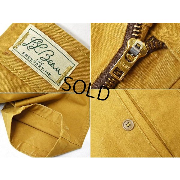 画像3: 【ほぼ未使用‼】【~60’s】【ビンテージ】L.L.Bean【ＬＬビーン】【筆記体タグ】【ライトブラウン】【ハンティングパンツ】【Ｗ３５】 