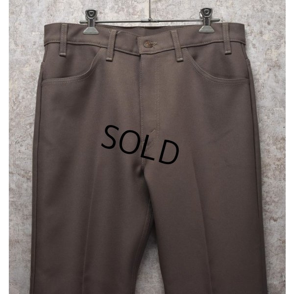 画像6: 90's【ビンテージ】【LEVI'S】【リーバイス】ココアブラウン【スタプレスト】ブーツカット【34X34】