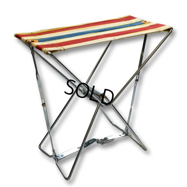 画像2: 60's~【デッドストック】コンパクト【フォールディングチェア】【折りたたみ椅子】 