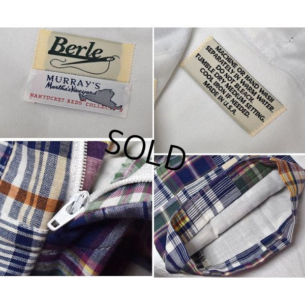 画像3: デッドストック【USA製】ビンテージ【MURRAY’S】【パッチワーク】【スラックス】