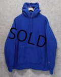 【チャンピオン】【Champion】【青】【無地】【リバースウィーブパーカー】【サイズＸＬ】 