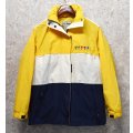 【ビンテージ】【ＬＬビーン】【L.L.bean】【黄×白×紺】【ジップアップマリンジャケット】レディース古着【レディースS】 
