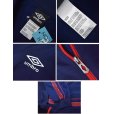 画像2: ビンテージ【UMBRO】【アンブロ】【紺×赤】トラックジャケット【トラックジャージ】【サイズXL】<br> (2)