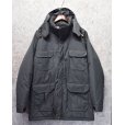 画像1: 80's【USA製】【ビンテージ】【ウールリッチ】【Woolrich】【チャコール】【中綿入り】【マウンテンパーカー】【中綿ダウンジャケット】【サイズＸＬ】<br> (1)