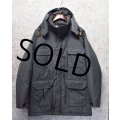 80's【USA製】【ビンテージ】【ウールリッチ】【Woolrich】【チャコール】【中綿入り】【マウンテンパーカー】【中綿ダウンジャケット】【サイズＸＬ】 