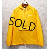 ~90's【USA製】【ビンテージ】【SPORTS MASTER】【スポーツマスター】【黄色】【ナイロン】【アノラックパーカー】【サイズＸＸＬ】 