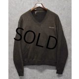 ~70's【ビンテージ】【Champion】【チャンピオン】【DORAN】【Vネックセーター】【サイズL】 