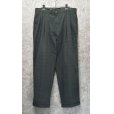 画像2: ビンテージ【DOCKERS】ドッカーズ【青×グレー】チェック【２タックコットンパンツ】【W35程度】<br> (2)