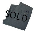 ビンテージ【DOCKERS】ドッカーズ【青×グレー】チェック【２タックコットンパンツ】【W35程度】 