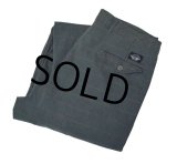 ビンテージ【DOCKERS】ドッカーズ【青×グレー】チェック【２タックコットンパンツ】【W35程度】 